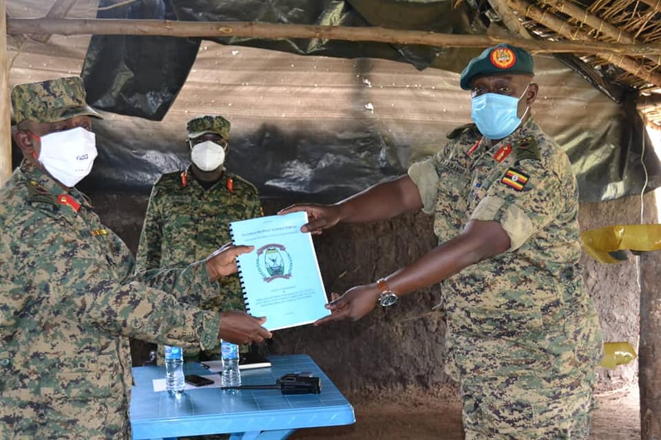 Brig Gen William Bainomugisha Takes Over Office As UPDF 5th Division Changes Command