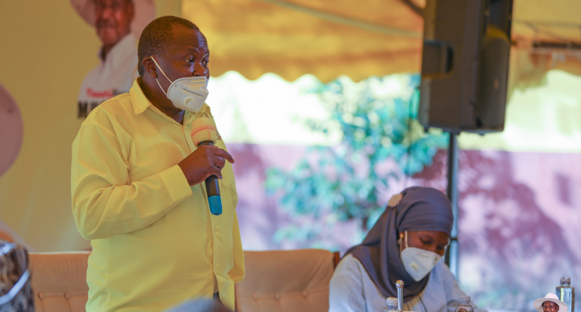 Only Museveni can guarantee us peace to run our businesses, Arua Park traders tell NRM’s Kasamba