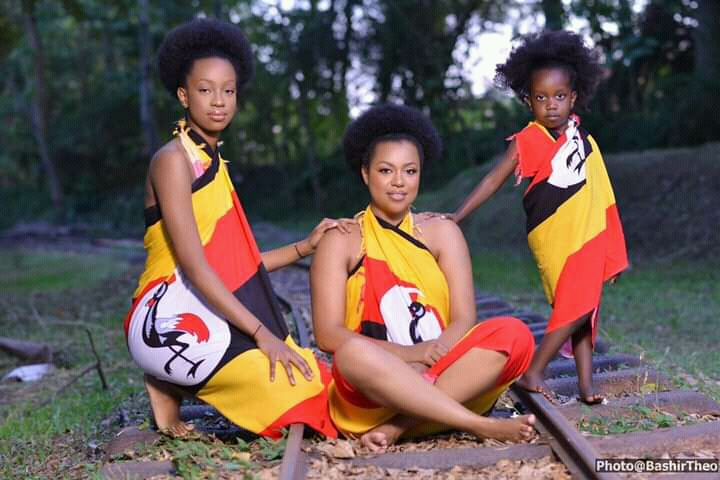 Beauty With Fame: Bebe Cool Family Spreads Heroes Day Love In Uganda Flags