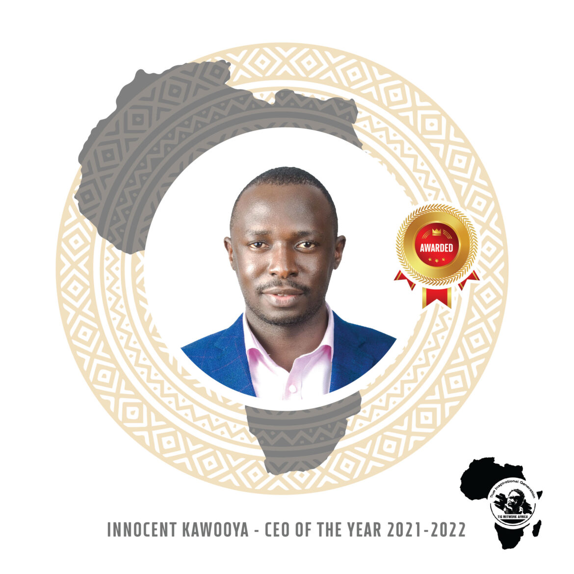 HiPipo’s Innocent Kawooya Scoops CEO Of The Year Accolade 2021