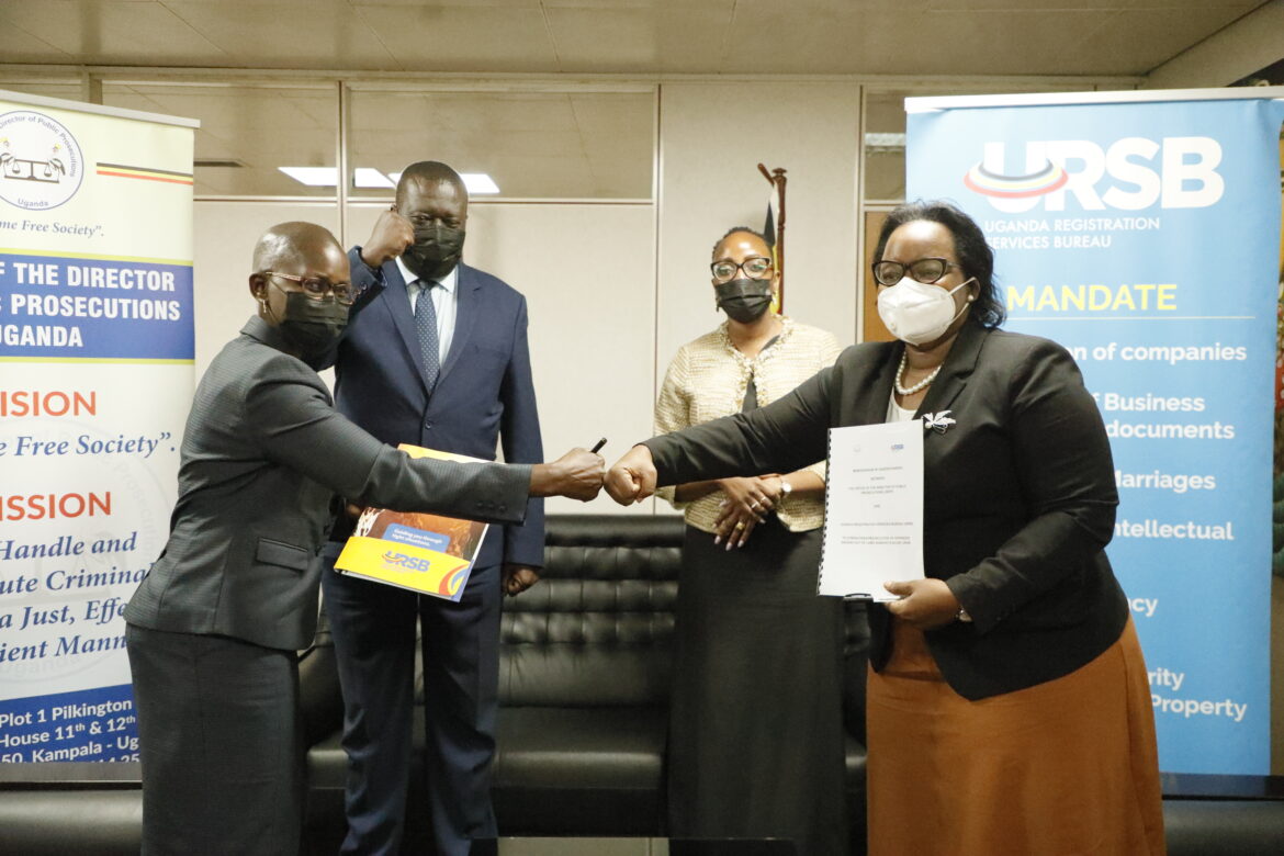 DPP, URSB Collaborate To Strengthen Prosecution Of Offences Arising Out Of Laws Administered By URSB￼