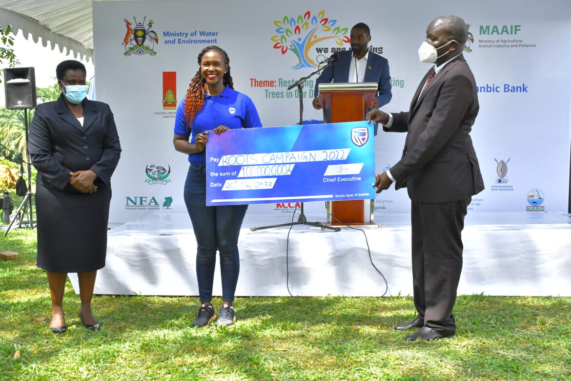 Stanbic Bank contributes UGX100Million to commemorate National Tree Planting Day