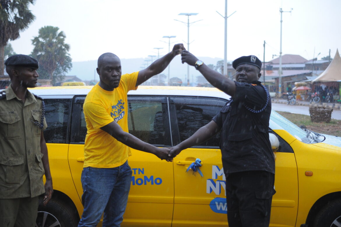 Celebrations continue as MTN’s MoMo Nyabo Waaka winners receive brand new Toyota succeed cars