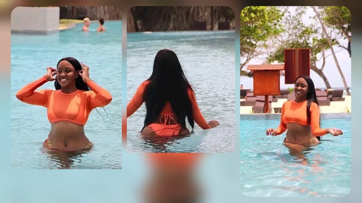 NTV’s Lynda Ddane Boils Social Media With Hot Bikini Poolside Photoshoot
