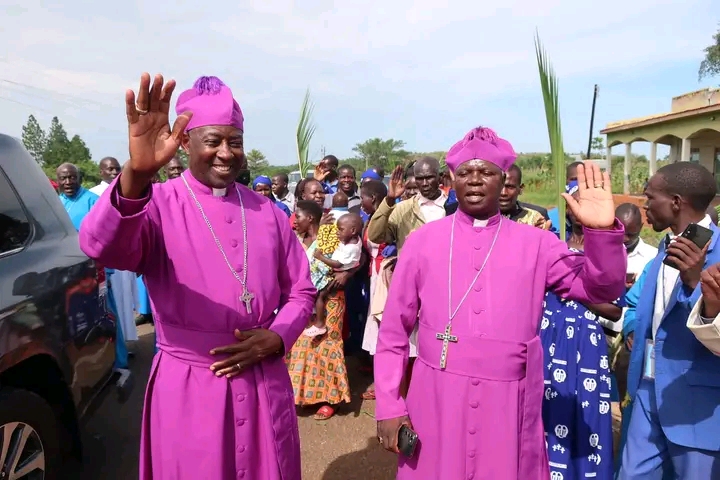 Archbishop Kaziimba Mugalu Makes Oyam Prostoral Visit