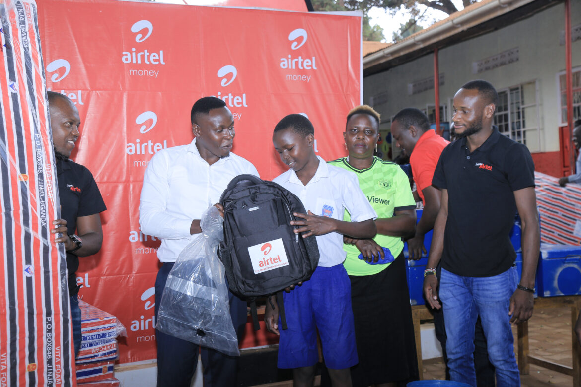 Airtel Uganda starts off Top PLE students in Airtel Adopted Schools with Scholastic Materials
