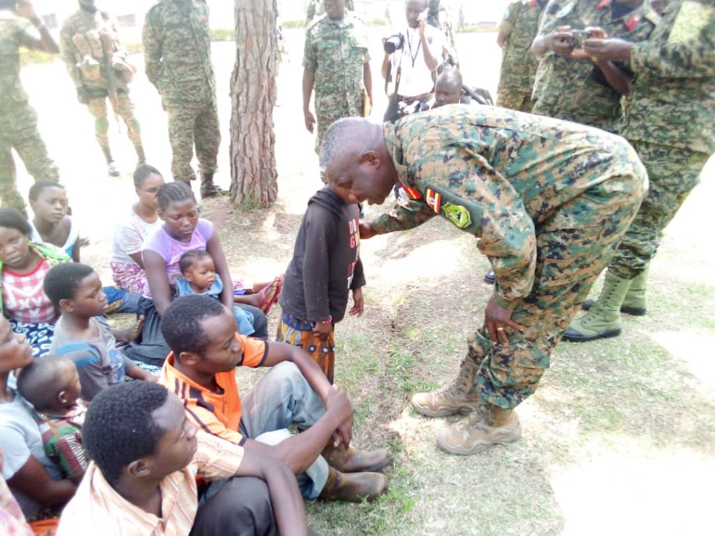 UPDF Hands Over Rescued Abductees To DR Congo Army