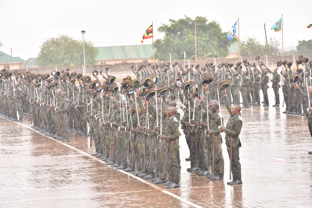 President Museveni Commissions Cadets, Calls For Preservation Of Health
