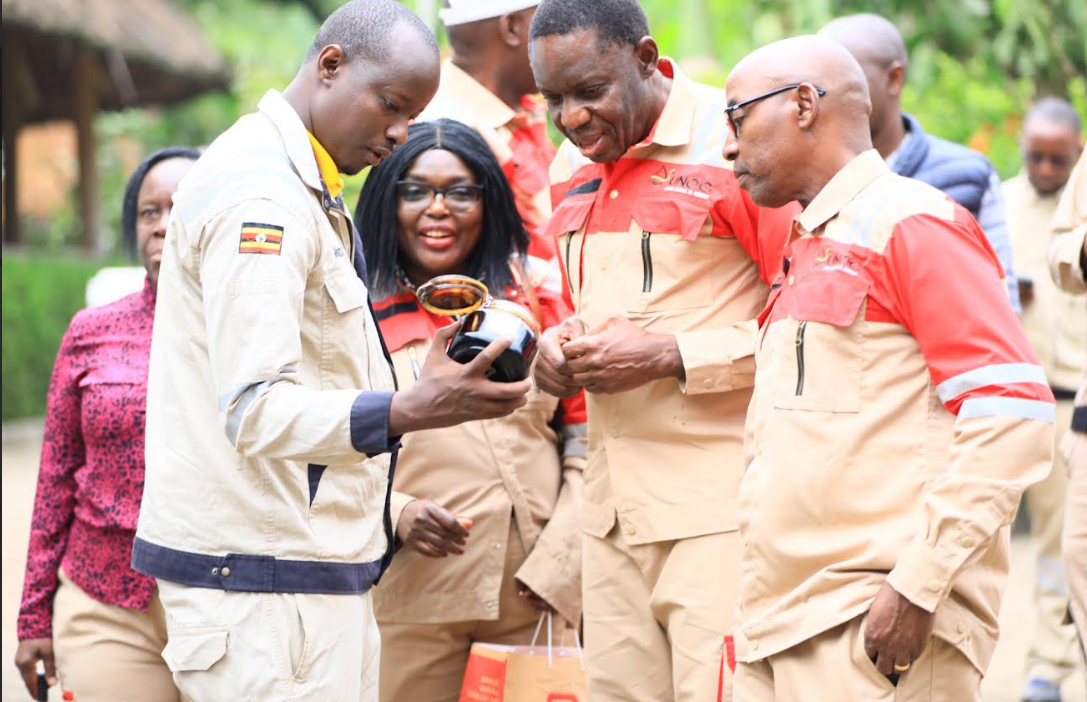 EACOP Nears Completion as Chief Justice and Central Bank Governor Tour Hoima Facility