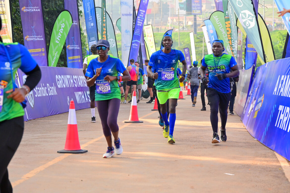 Brian Ategeka, Okumu Brian Scoop Honors at The Independence Marathon